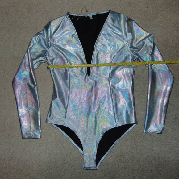 Charlotte Russe Long Sleeve Bodysuit M - Picture 6 of 6